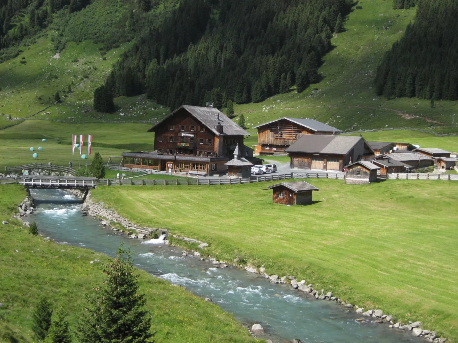 Appartement Gartenblick-Buiten
