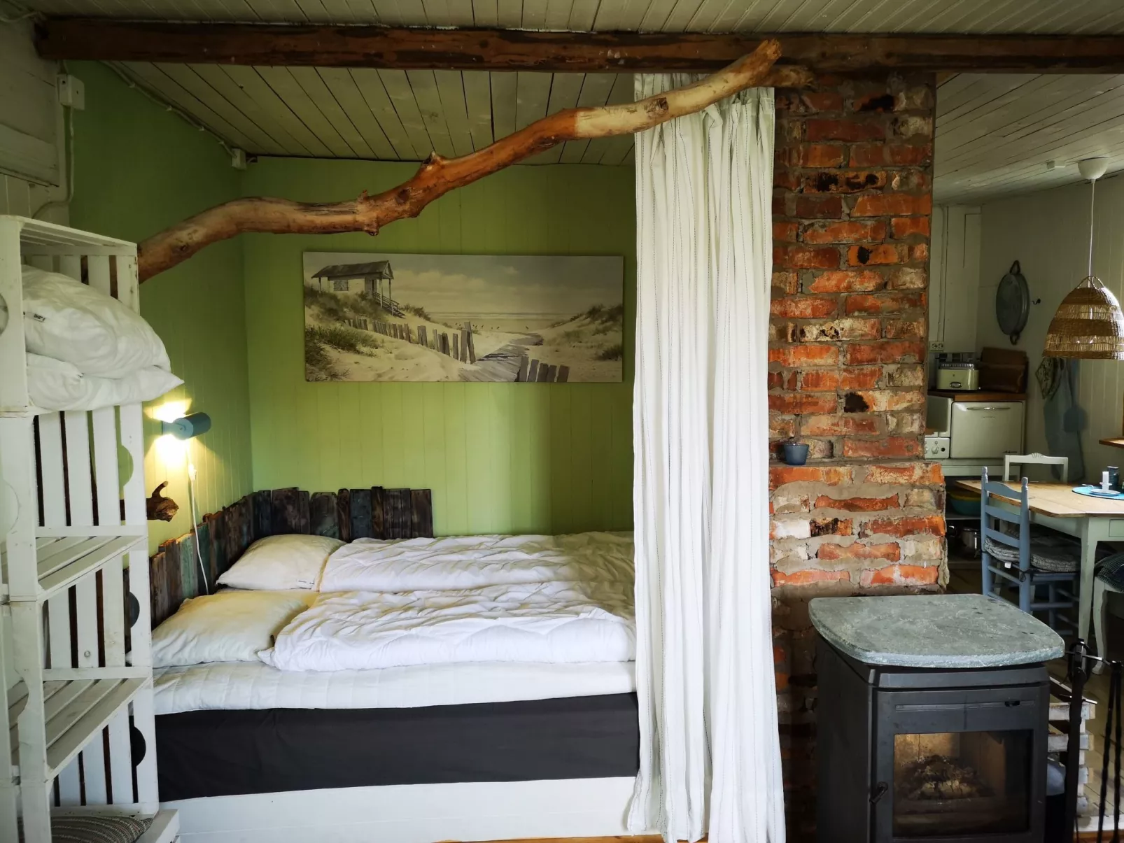 Niedliches Schwedenhaus.-Binnen