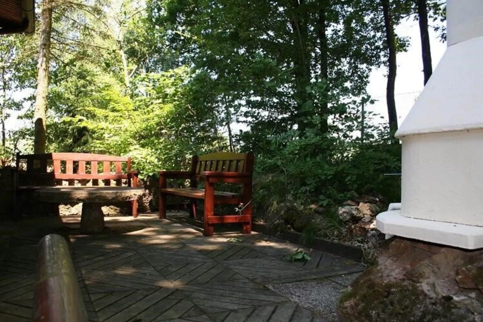 Blockhaus Heringhausen-Diemelsee-Terrasbalkon