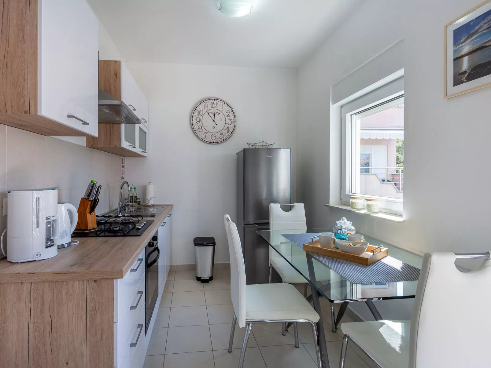 Appartement in Stoja mit Terrasse-Binnen