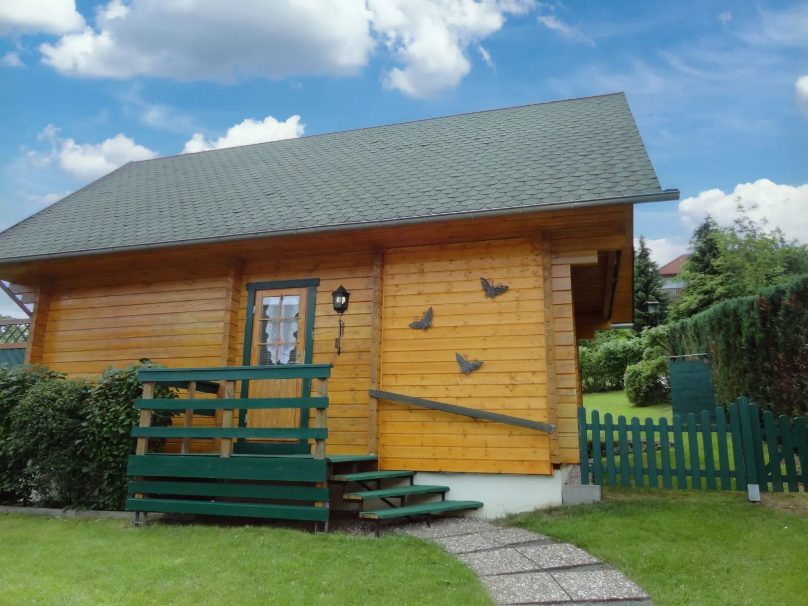 In Steina mit Kleinem Balkon - Buiten