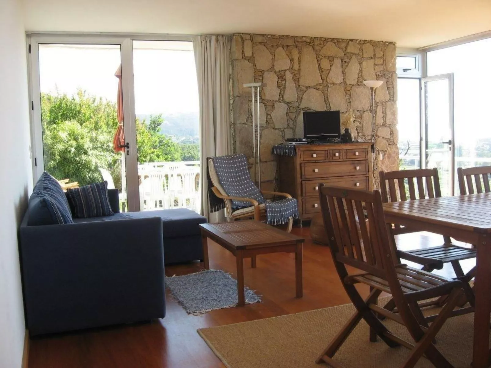 Haus mit Panoramablick auf den Ozean-Binnen