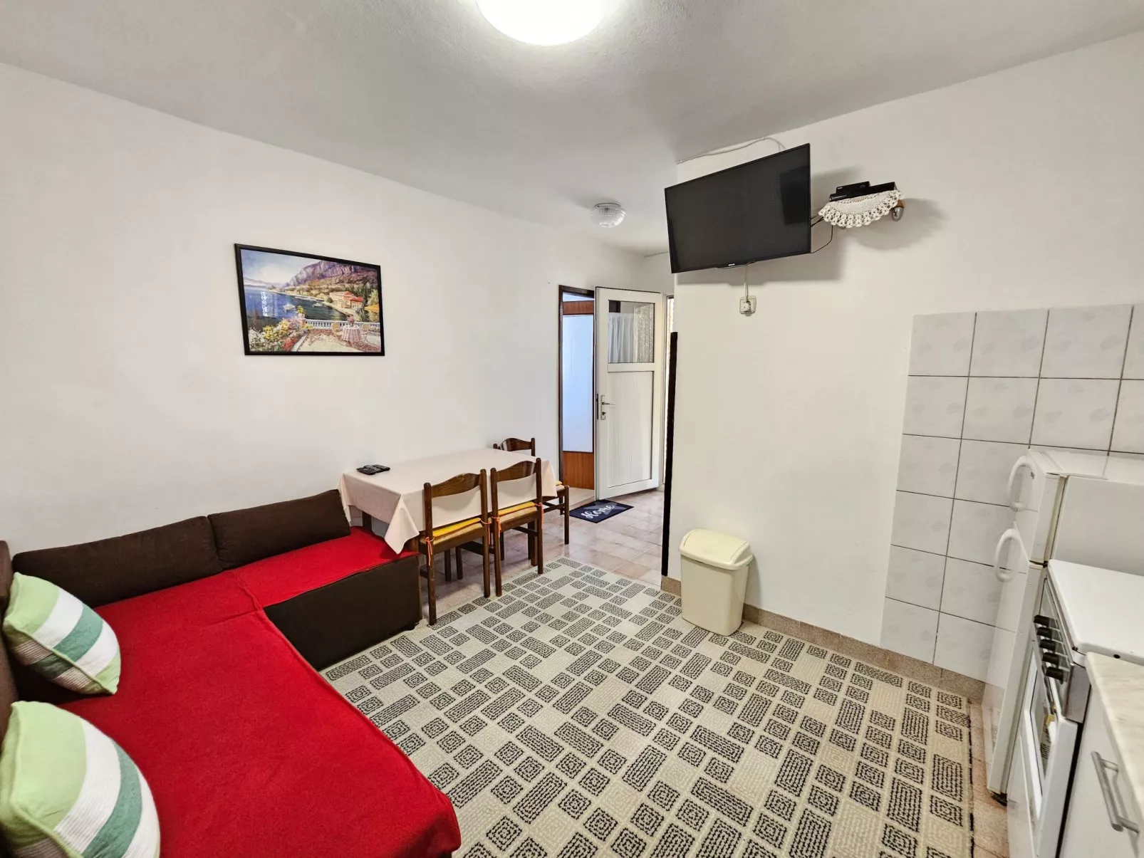 Appartement für 2-3 Personen mit Terrasse-Binnen