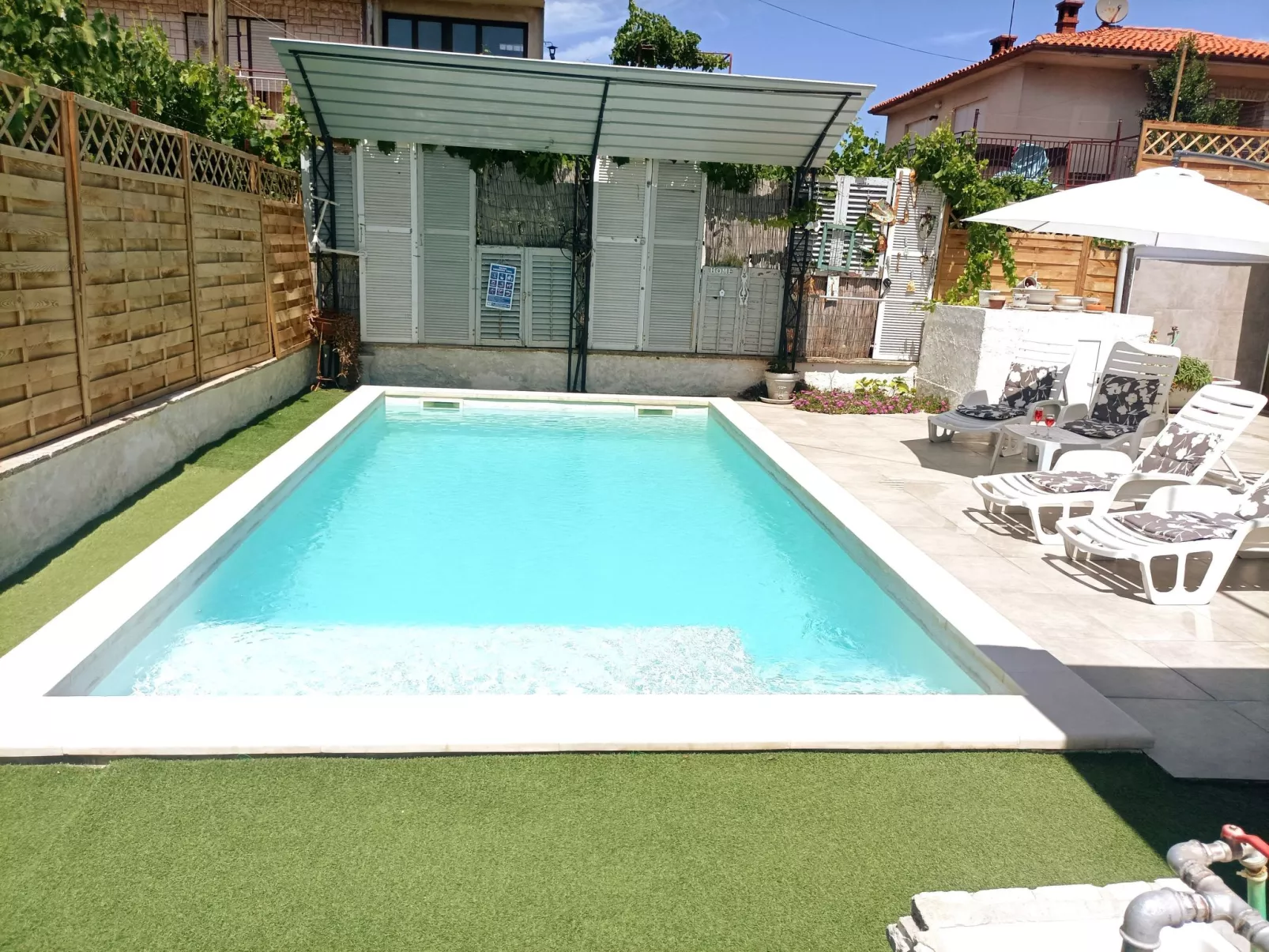Haus in Pula mit privatem Pool-Buiten