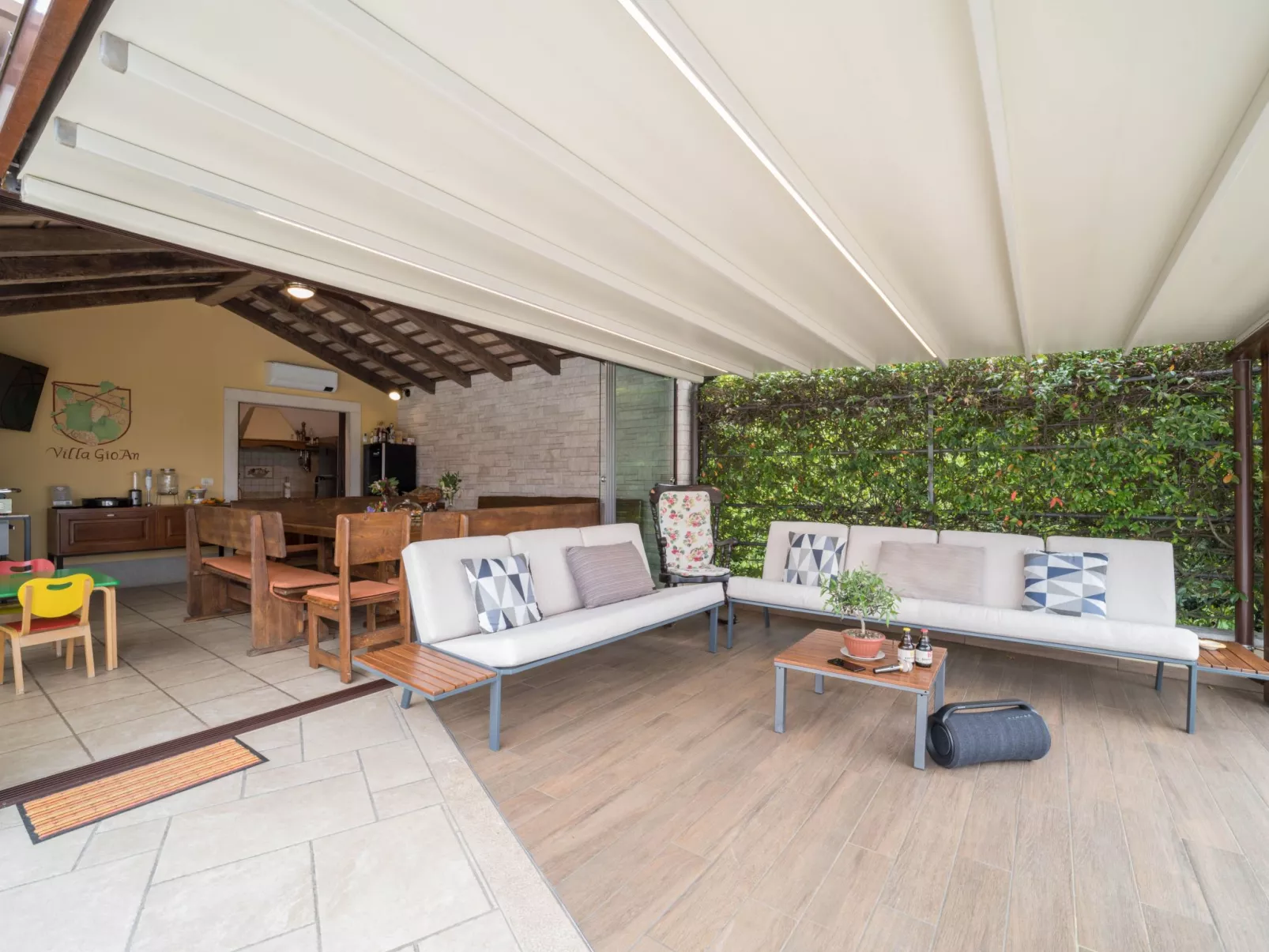 GioEin privater Bereich für 16 Personen, Pool und Sport-Binnen