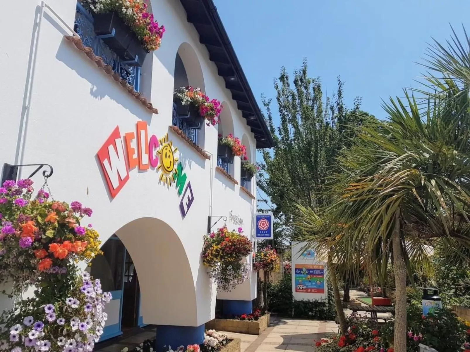 The Cove Chalet in Dawlish Warren, für 4 Personen-Buiten