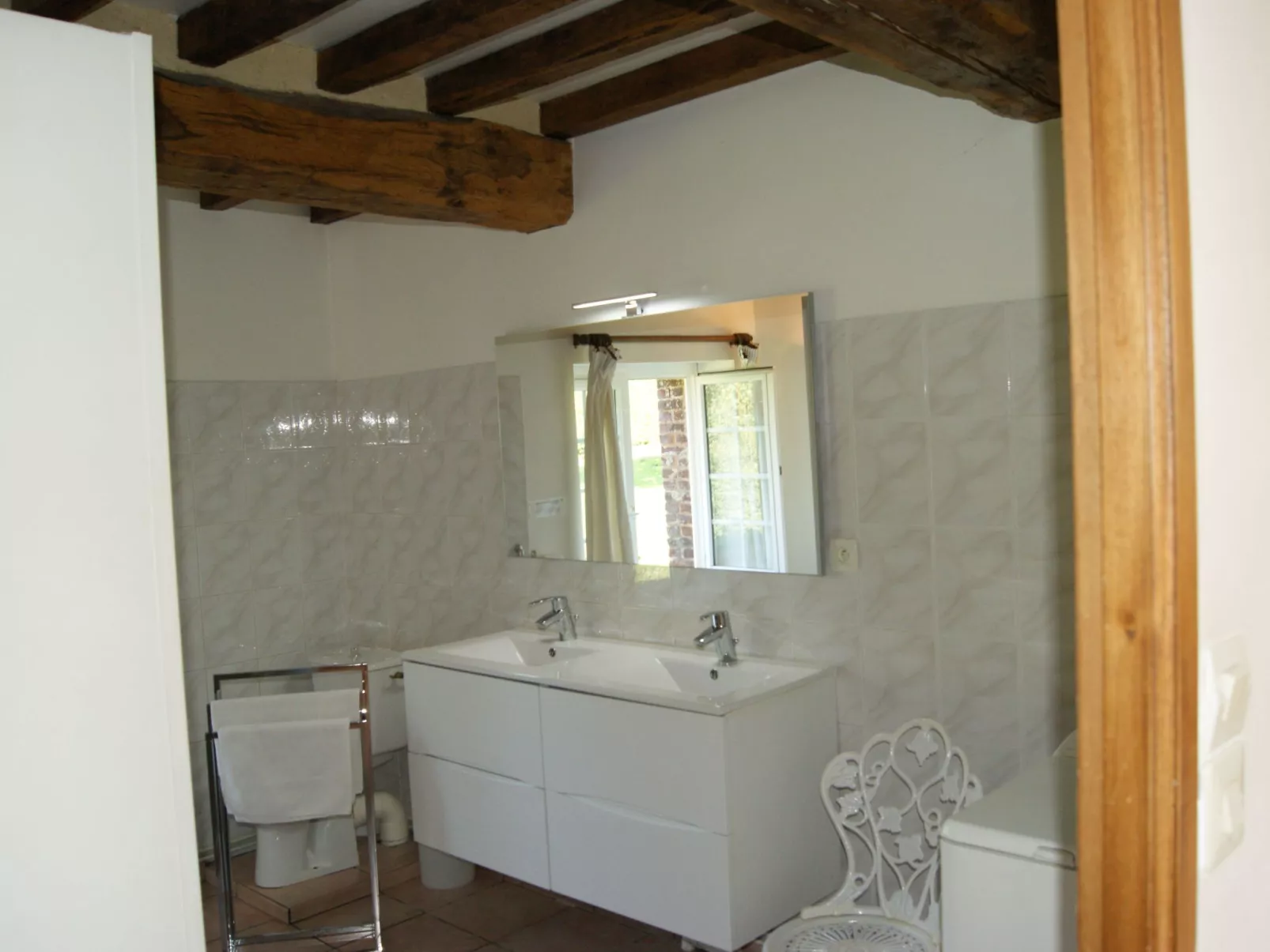 Normannisches Ferienhaus mit Charme les châtaigniers 1 Zimmer-Binnen