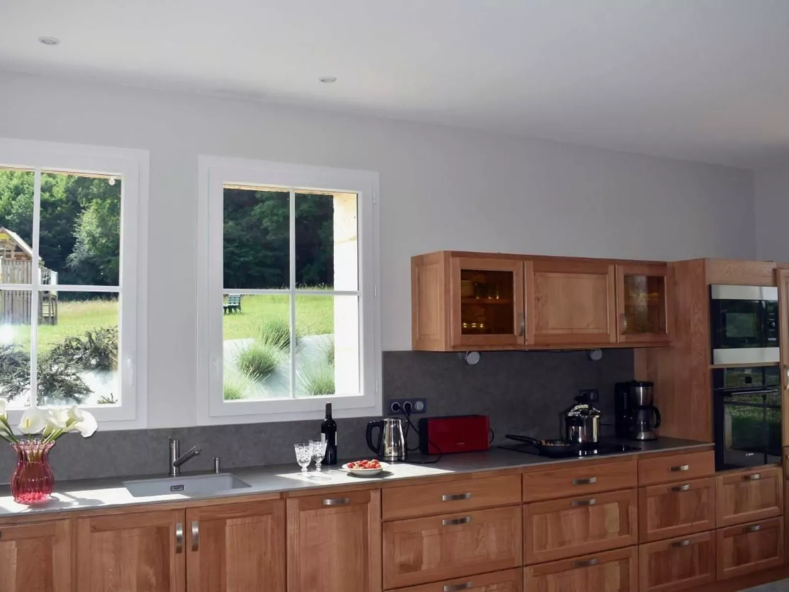 Swimmingpool, ruhig auf dem Land für zwei-Binnen