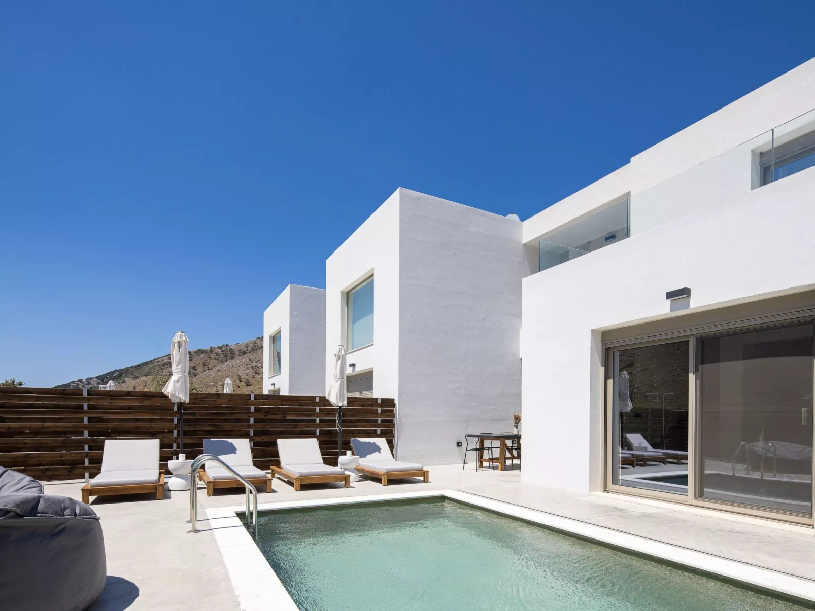 Imbros Villa lll -''Gratis''Beheizter Pool in den Bergen-Buiten