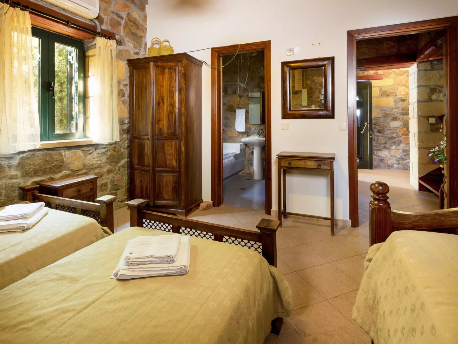 Atemberaubende Aussicht in der Villa bei Elafonissi-Binnen