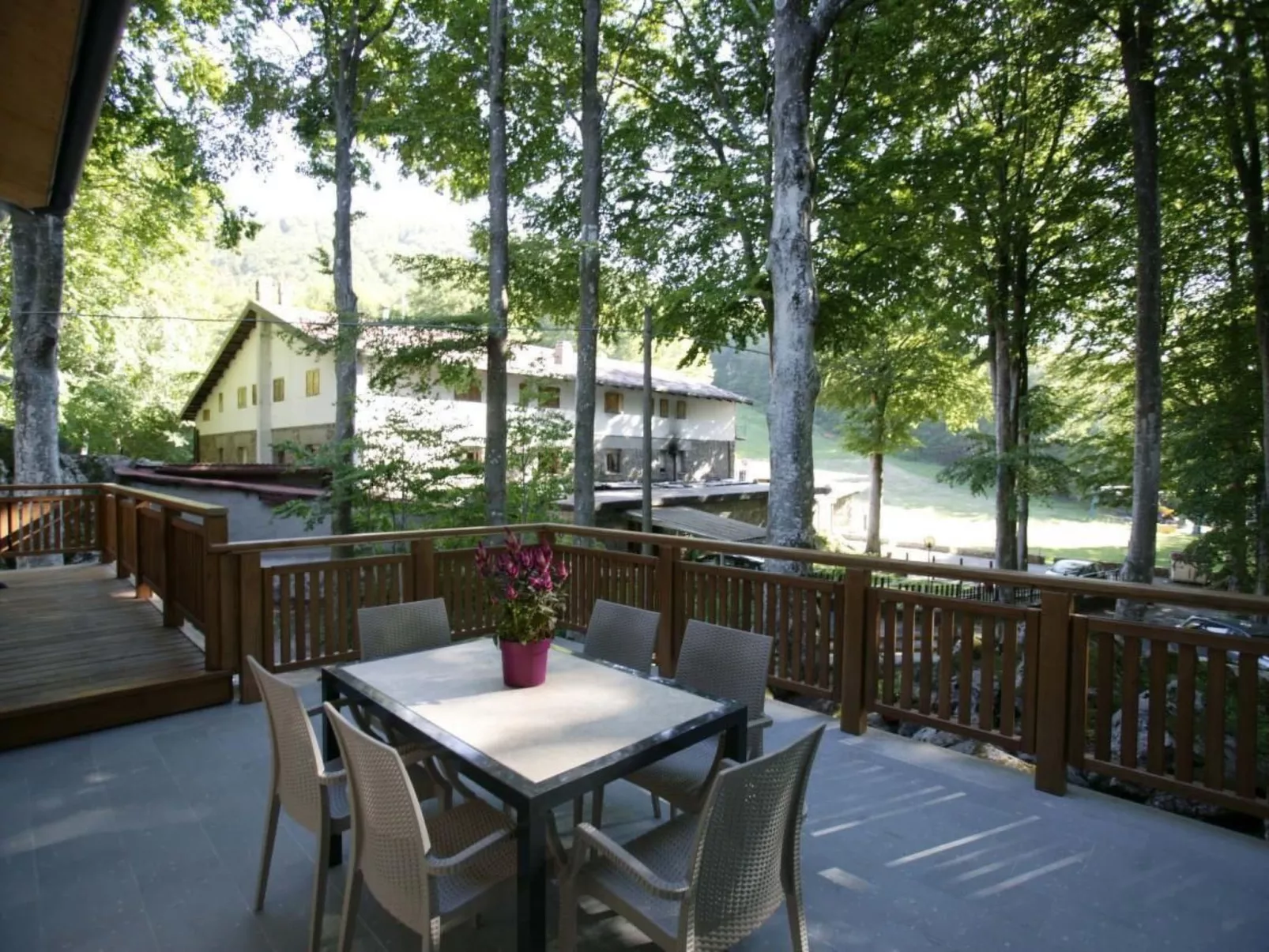 Berg "Chalet Galli" mit SPA-Buiten