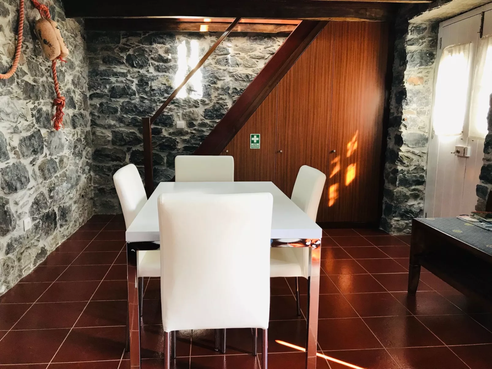 Casa Lugar da Ribeira mit Dachterrasse-Binnen