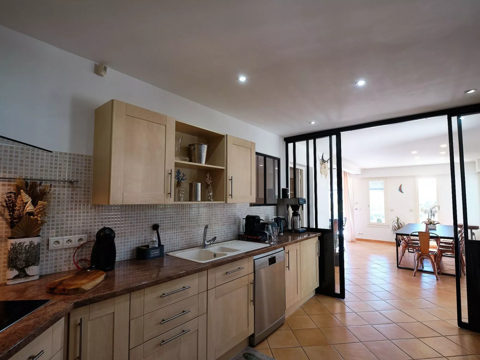 950m vom Meer, herrlicher MEERESBLICK, Pool, Jac-Binnen