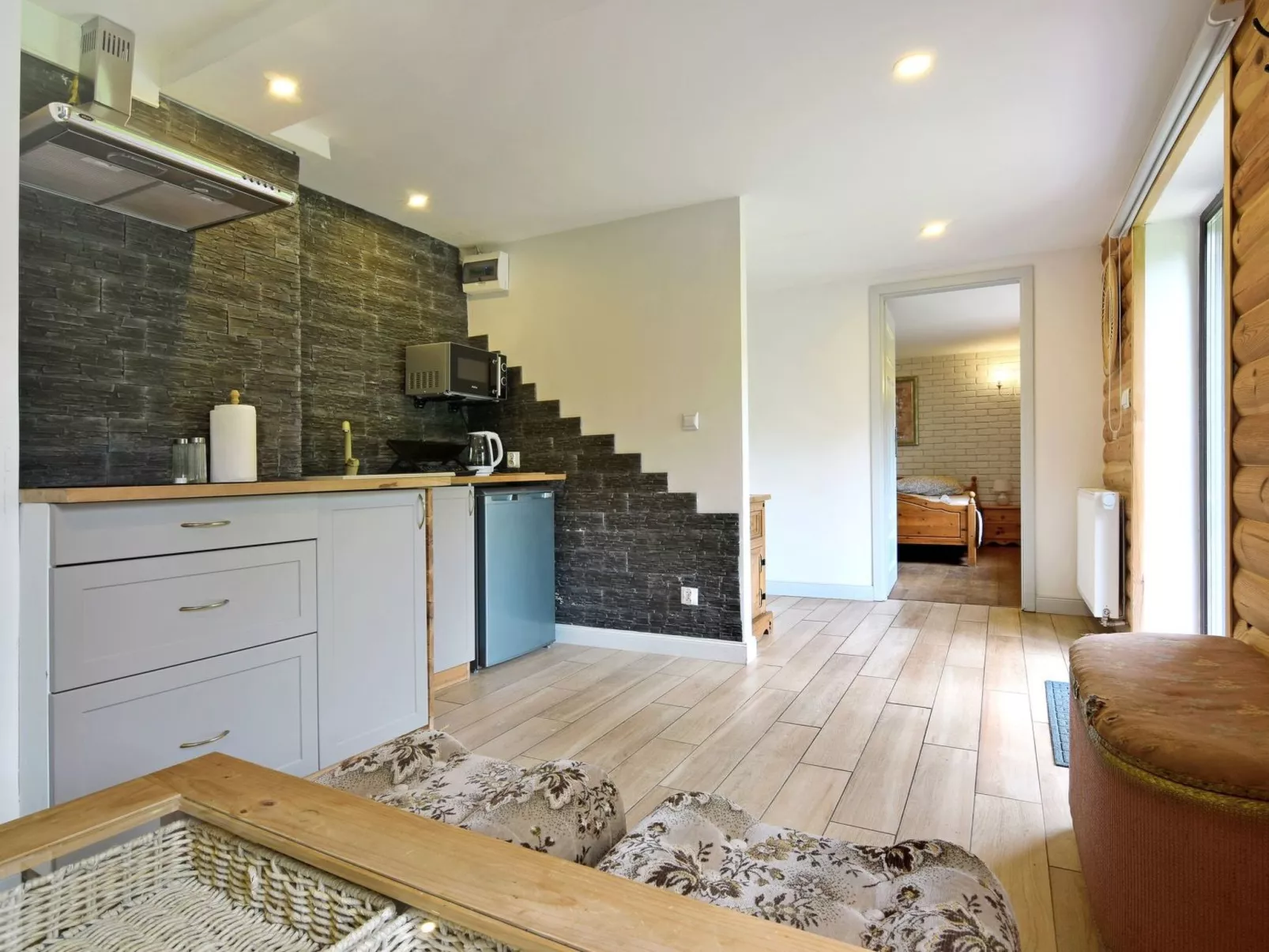 "Gartenwohnung"-Binnen