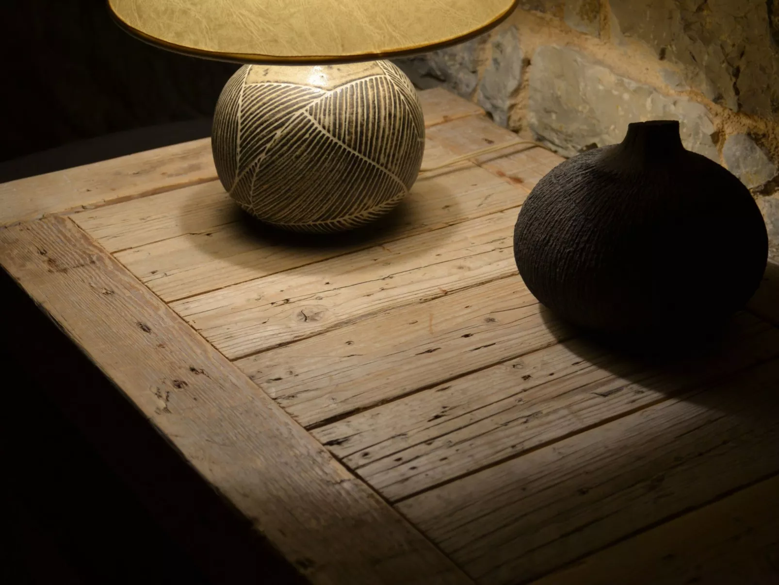 "Stone Retreat"-Binnen