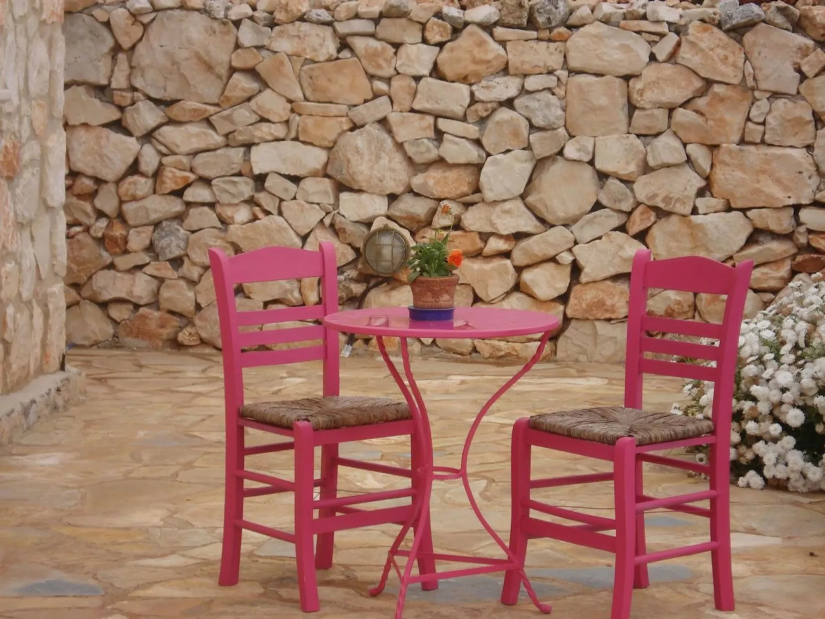 Villa Ariadne mit privatem Pool-Buiten