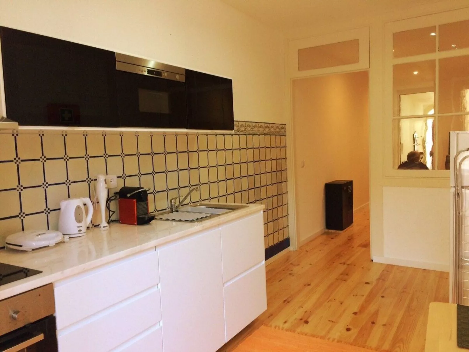 Gelbes Haus im historischen Zentrum-Binnen