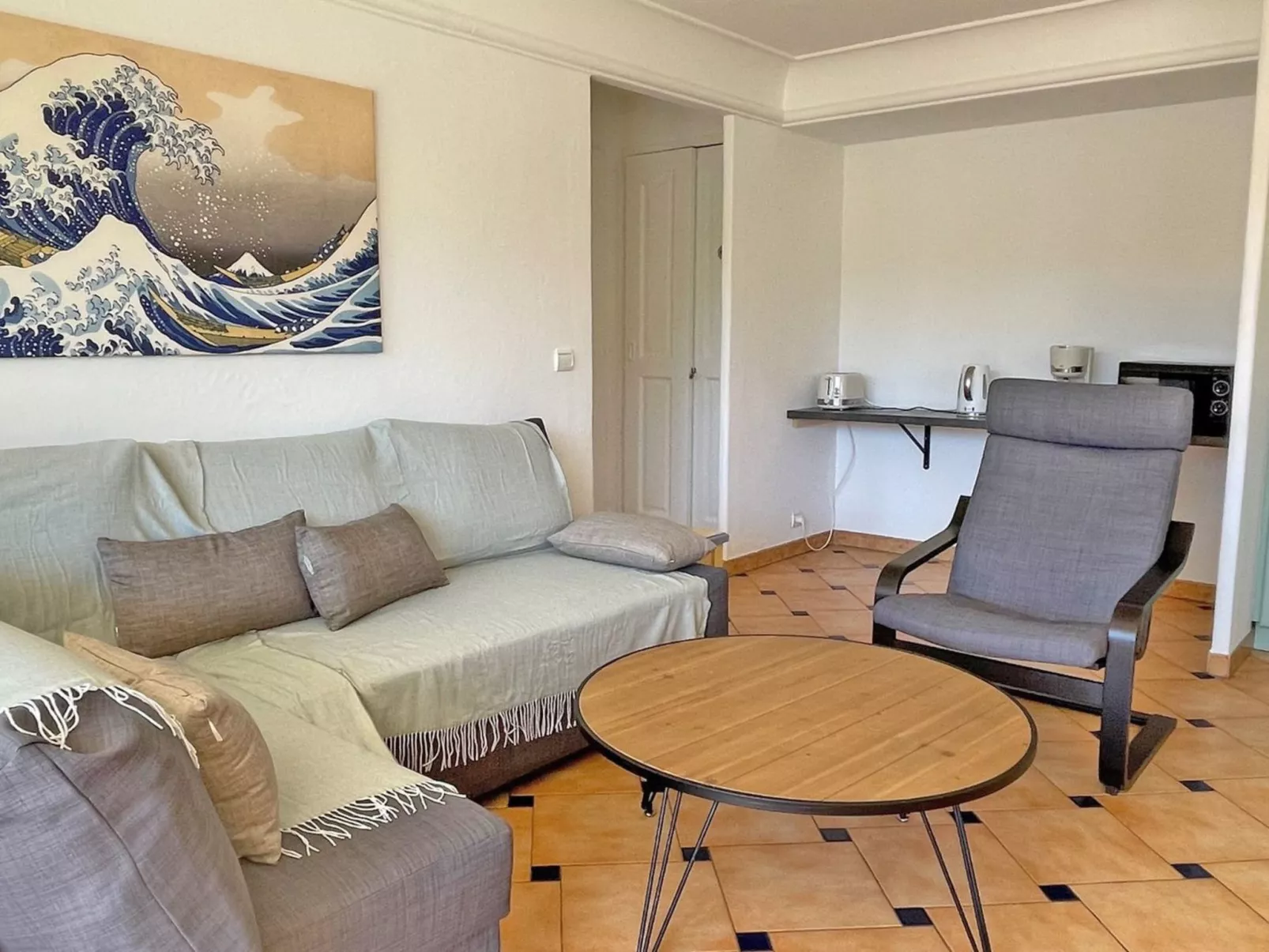 Wohnung "Port Marine 29B" mit Terrasse - Binnen