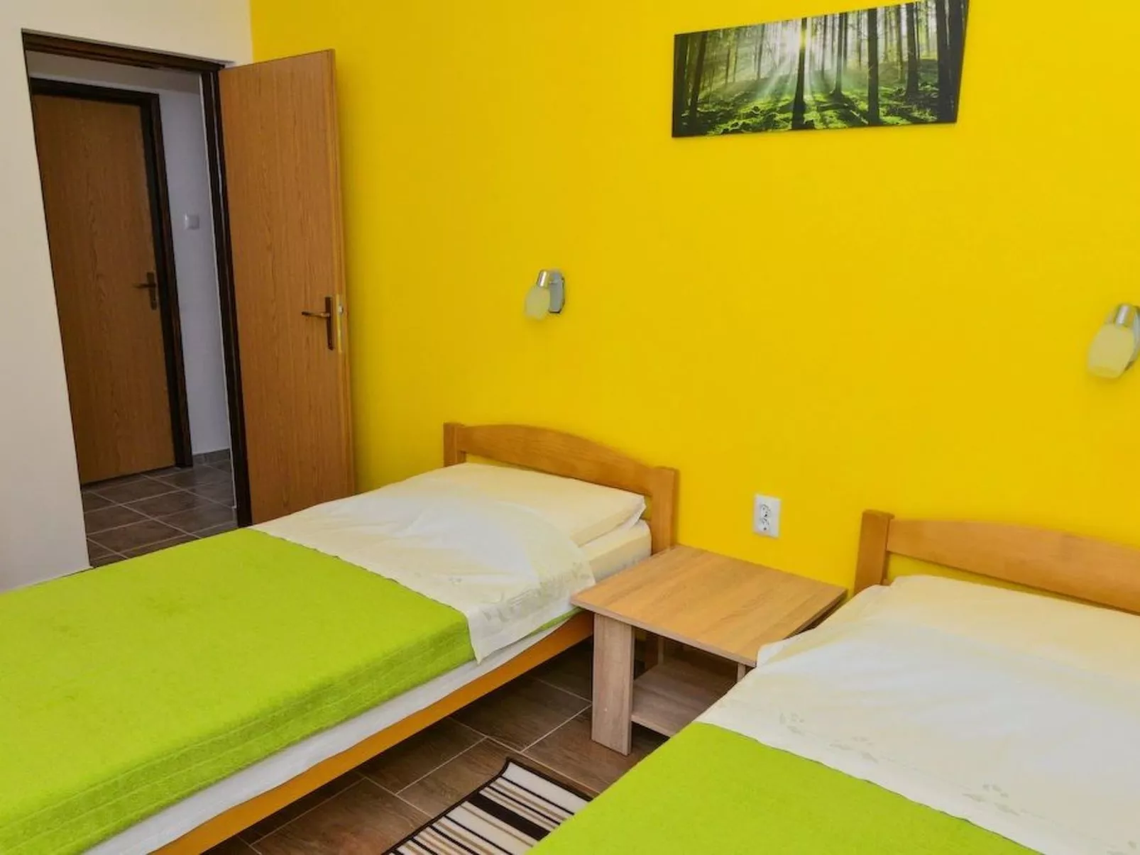 Komfortable Wohnung in der Nähe des Sandstrandes-Binnen