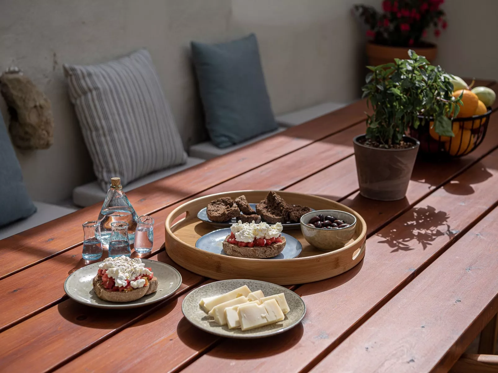 Für 6 Personen und 1 Kind in Areni, Kreta (West-Kreta)-Buiten