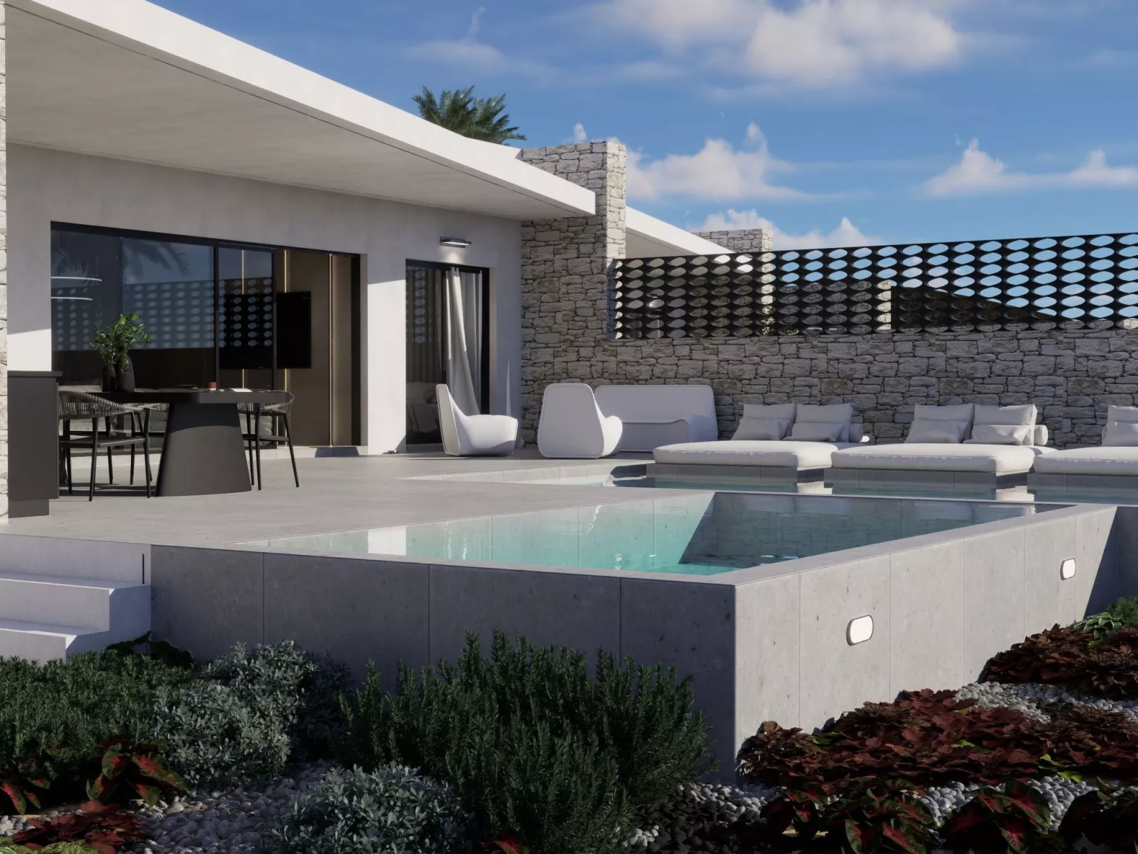 Monte Smith Villa Aether-Binnen