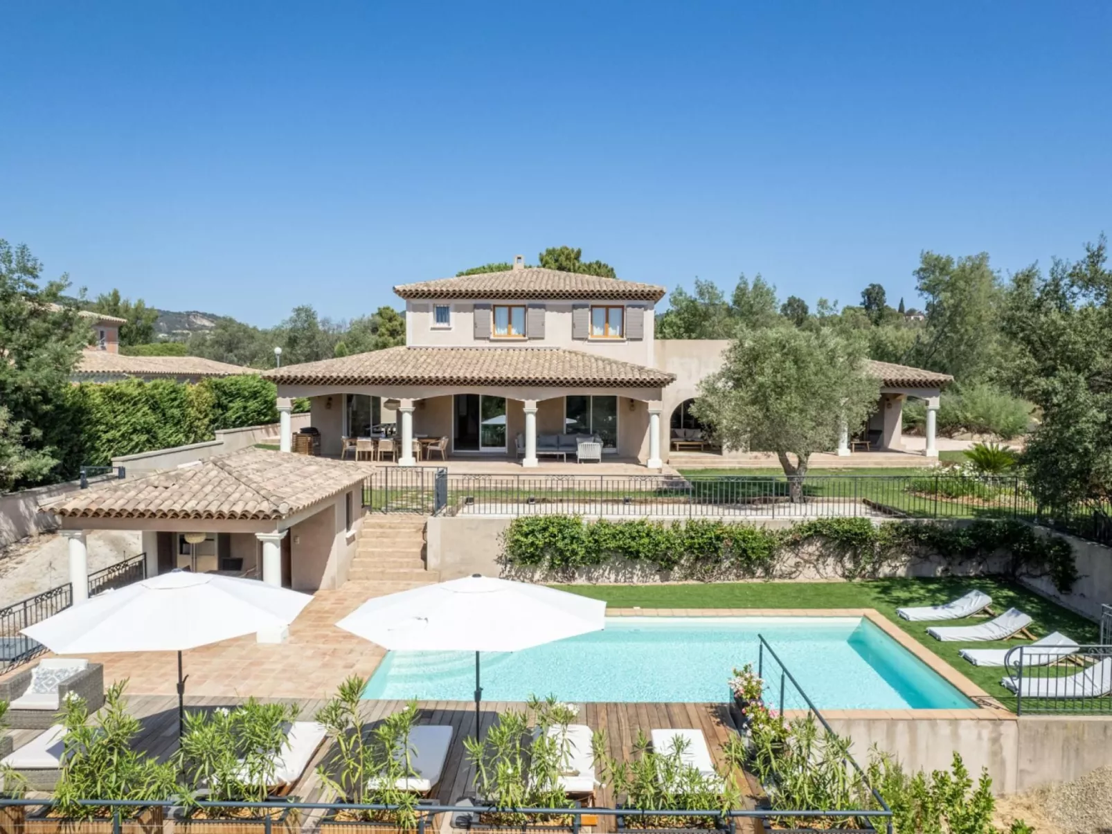 Villa Grimaud Strand-Binnen