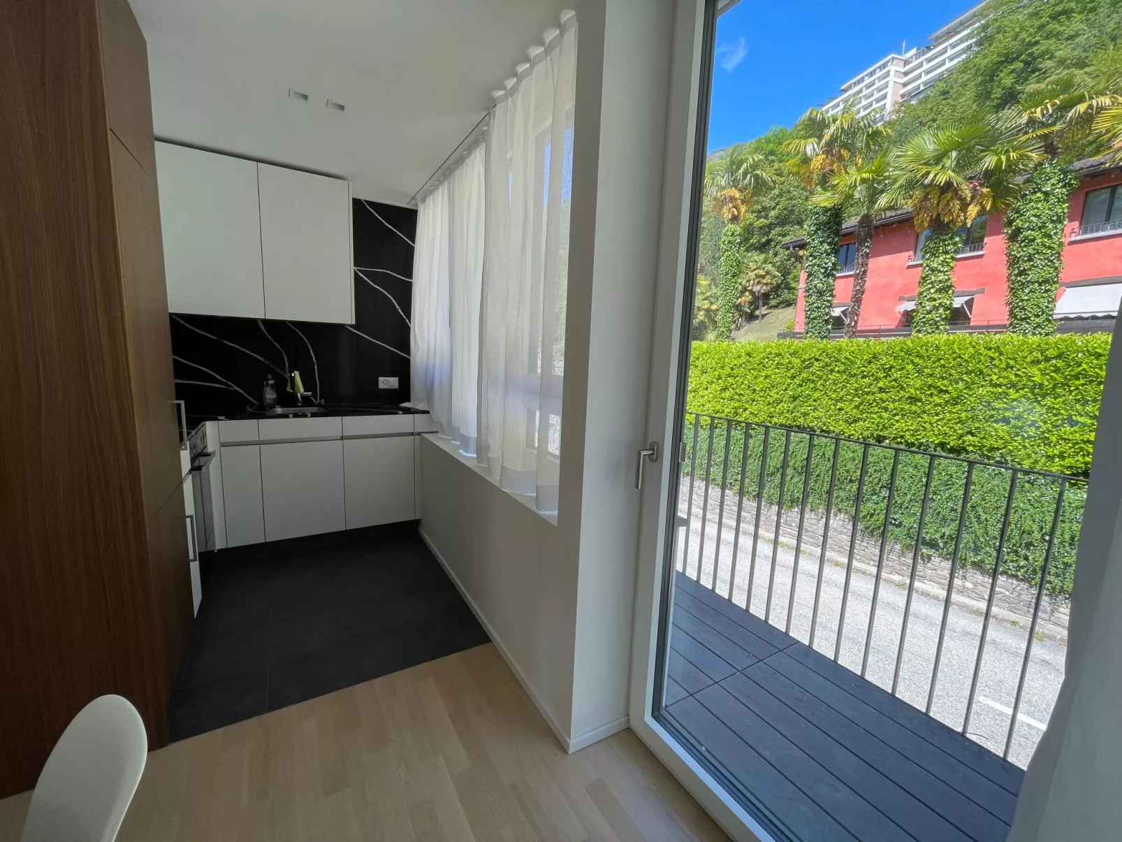 Ascona: Casa Azzurra-Binnen