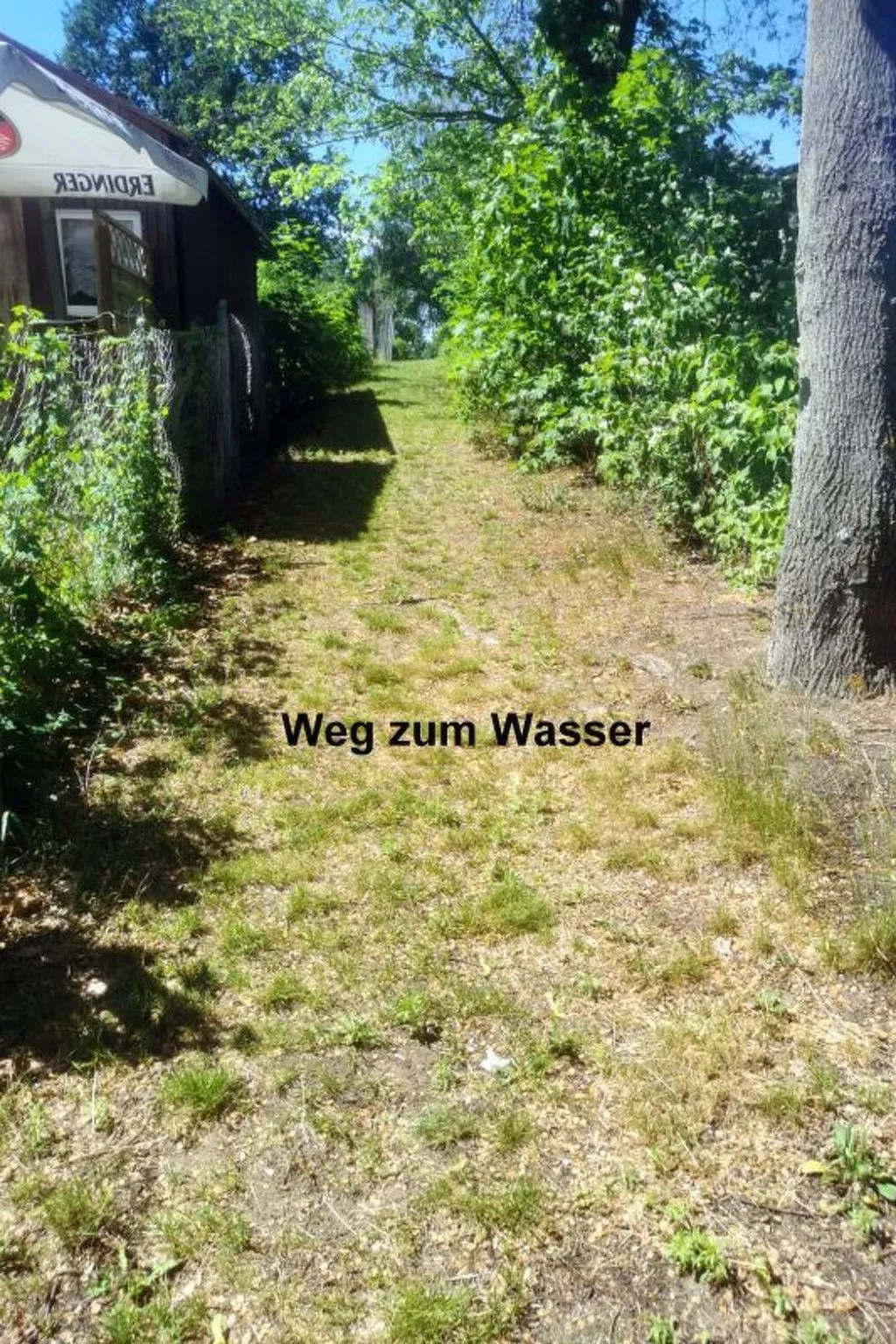 In Müggelheim mit eigener Terrasse-Buiten