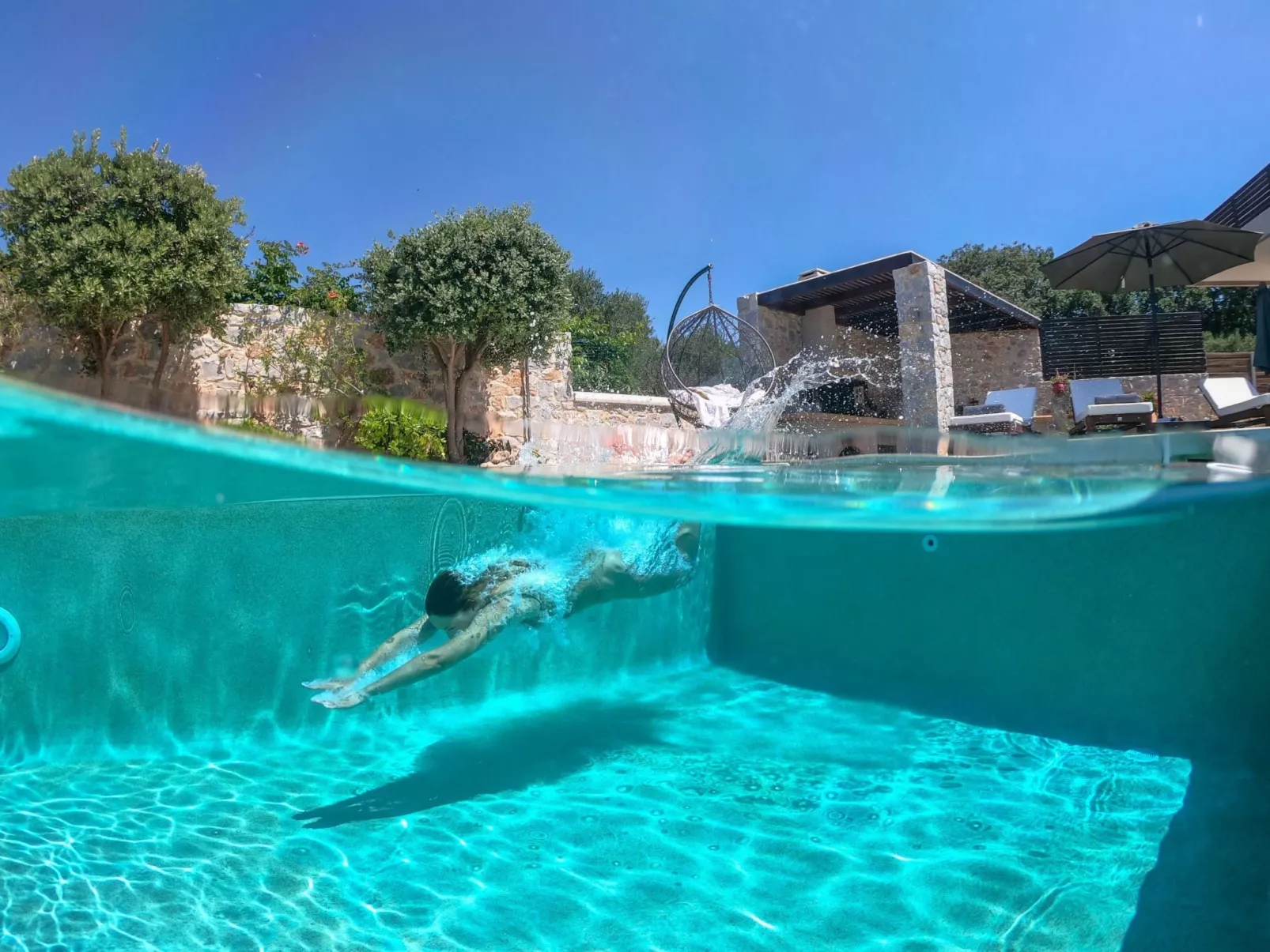 Ferienvilla mit Garten, Grill und Terrasse-Image-tags.info