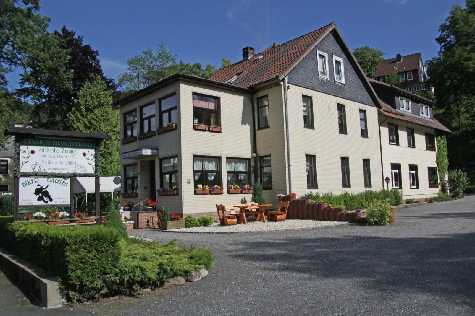 Ferienwohnung Sonne in Harz-Buitenkant zomer