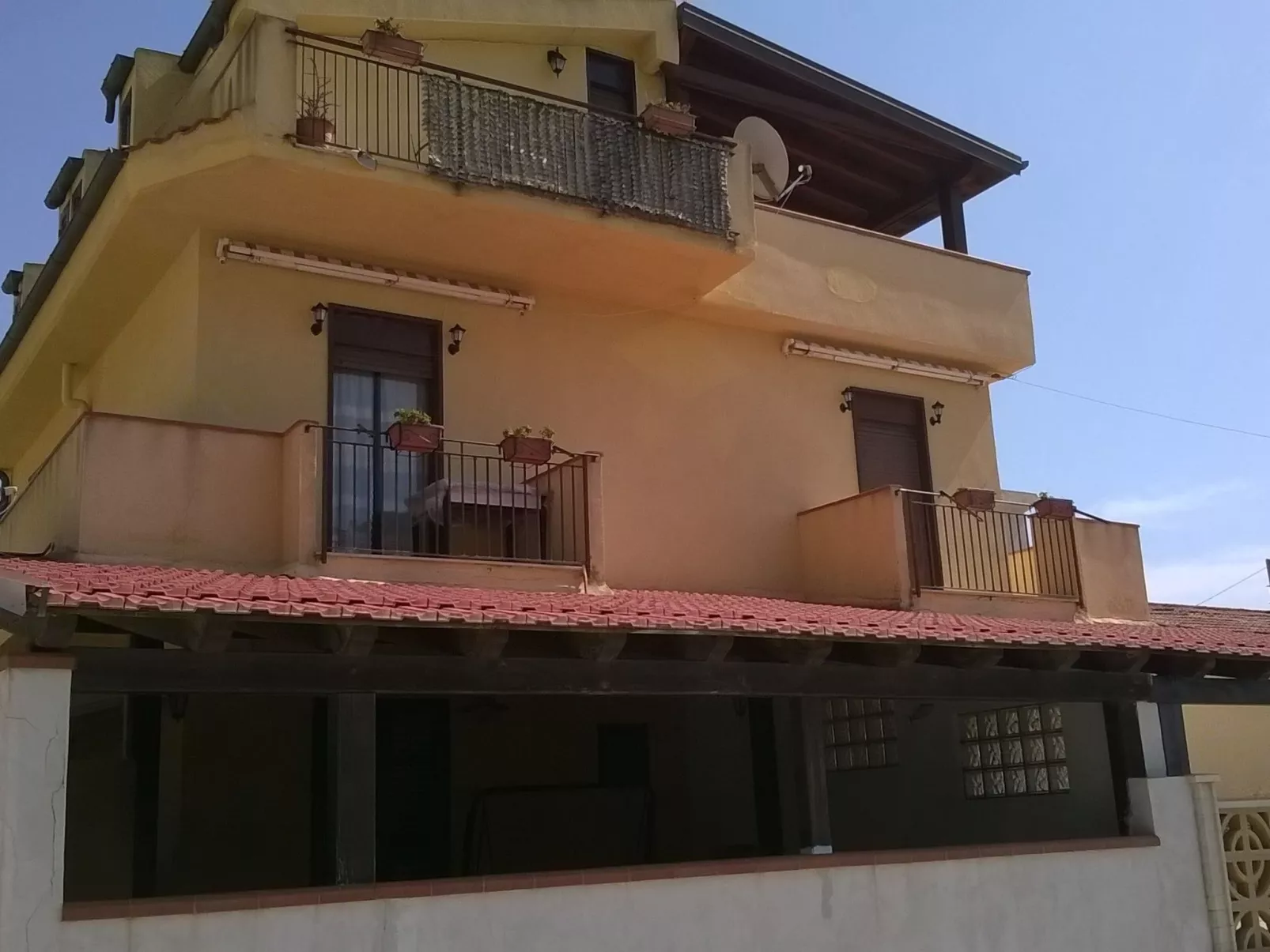 Wohnung an der Scala dei Turchi-Buiten