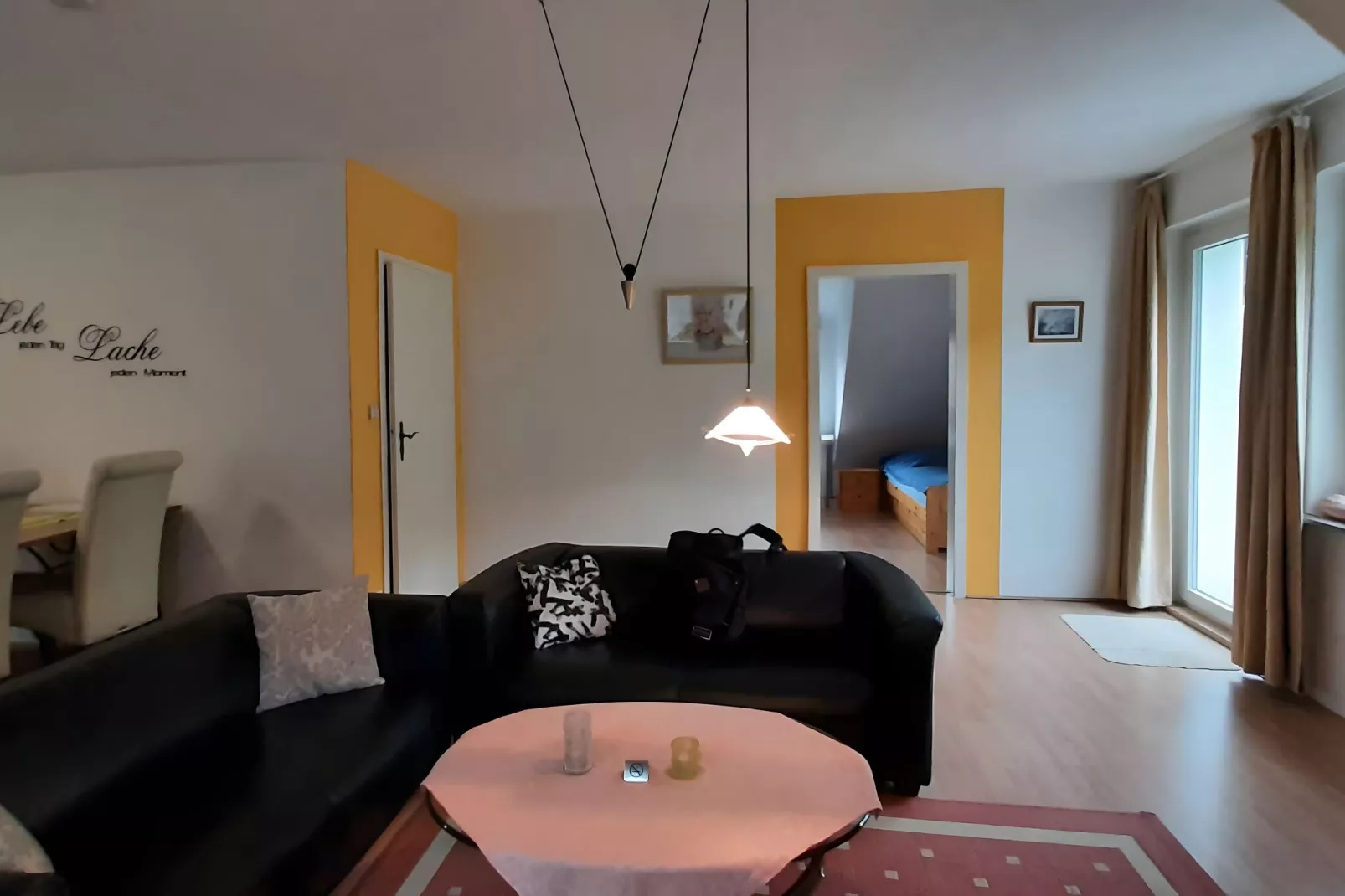 Ferienwohnung Sonne in Harz-Woonkamer