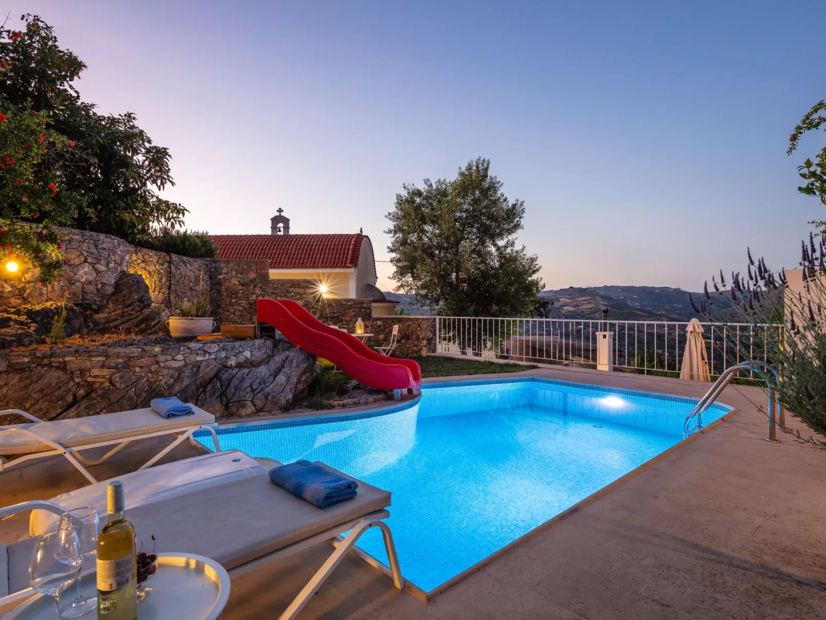 Traditionelle Villa mit Pool und BBQ, in der Nähe von Rethymno-Image-tags.info