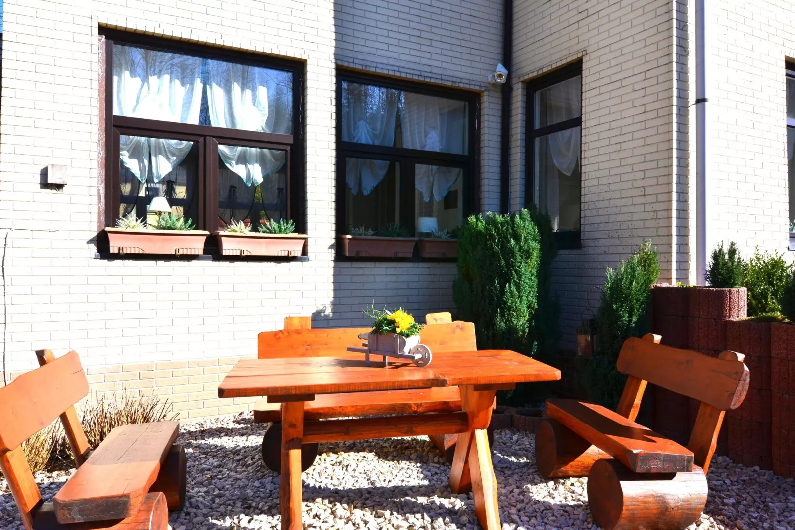 Ferienwohnung Veranda in Harz Wildemann-Terrasbalkon