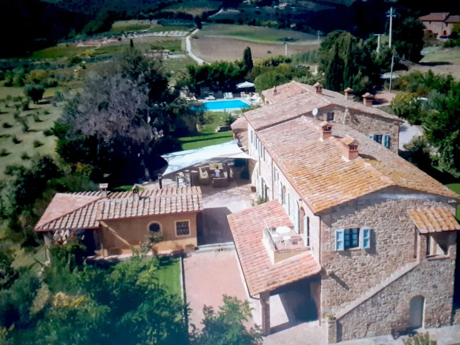 'Riparossa' mit Pool-Buiten