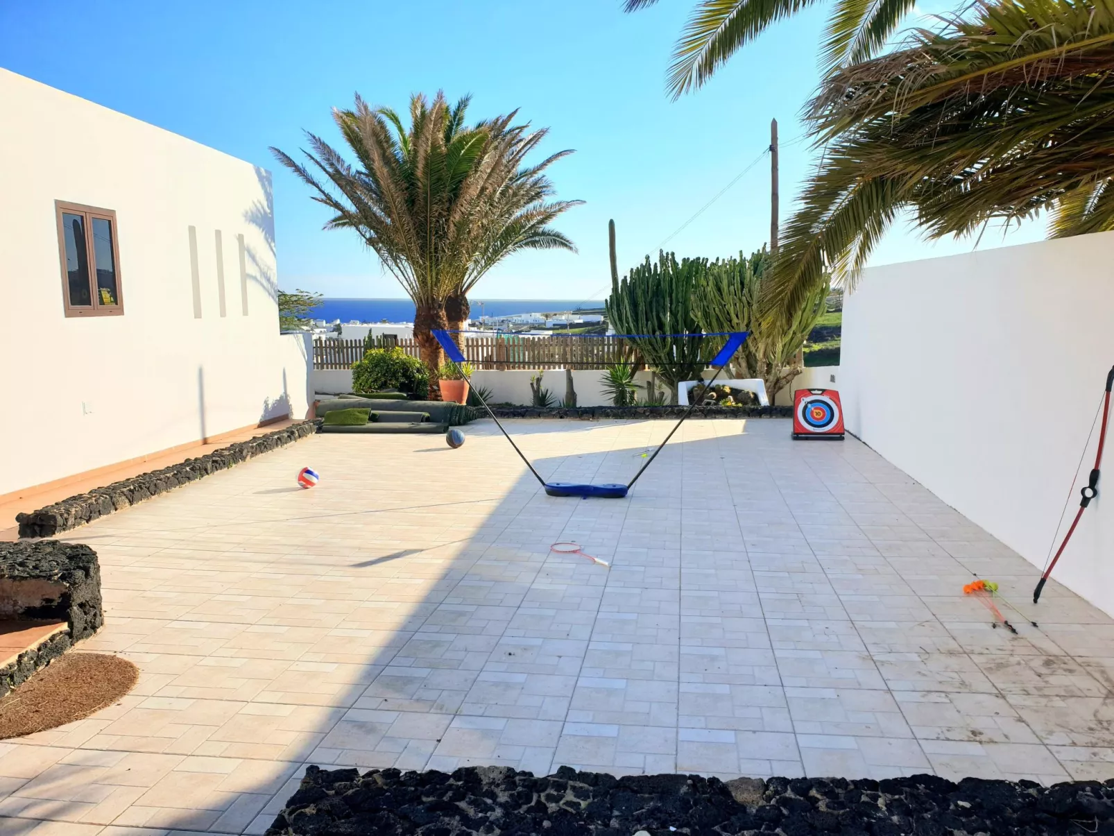 Meerblick Villa Tias-Buiten