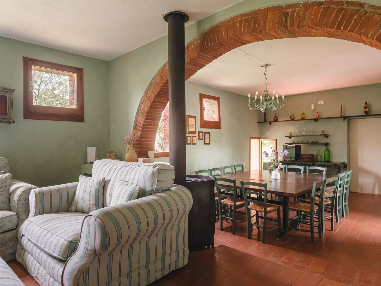 Podere Mencoini Elegante Villa mit Pool und Olivenbäumen-Binnen