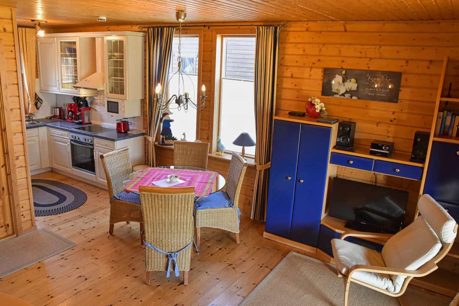 Ferienhaus in Hasselfelde - Haus 13 Blauvogel-Woonkamer