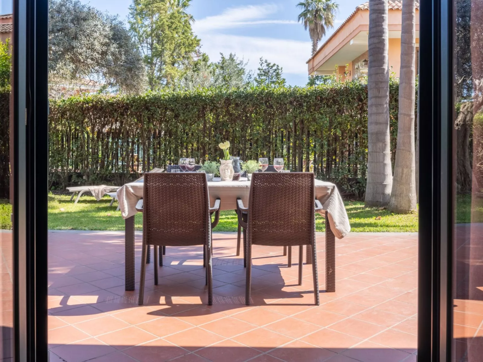 Ätna, Meer und Grün - Doppelzimmer-Buiten