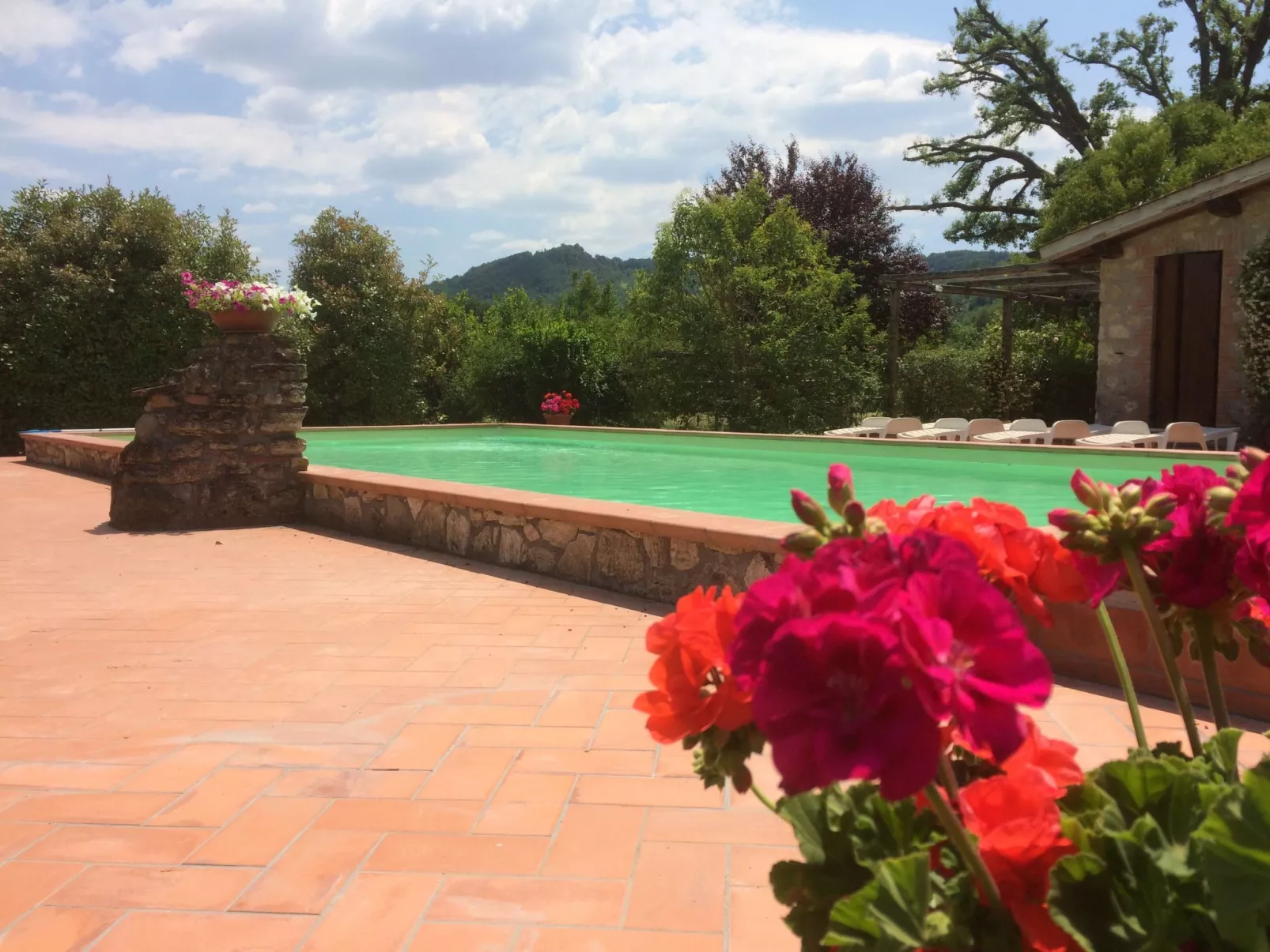 Villa mit privatem Pool 70 Kilometer von Rom entfernt-Buiten