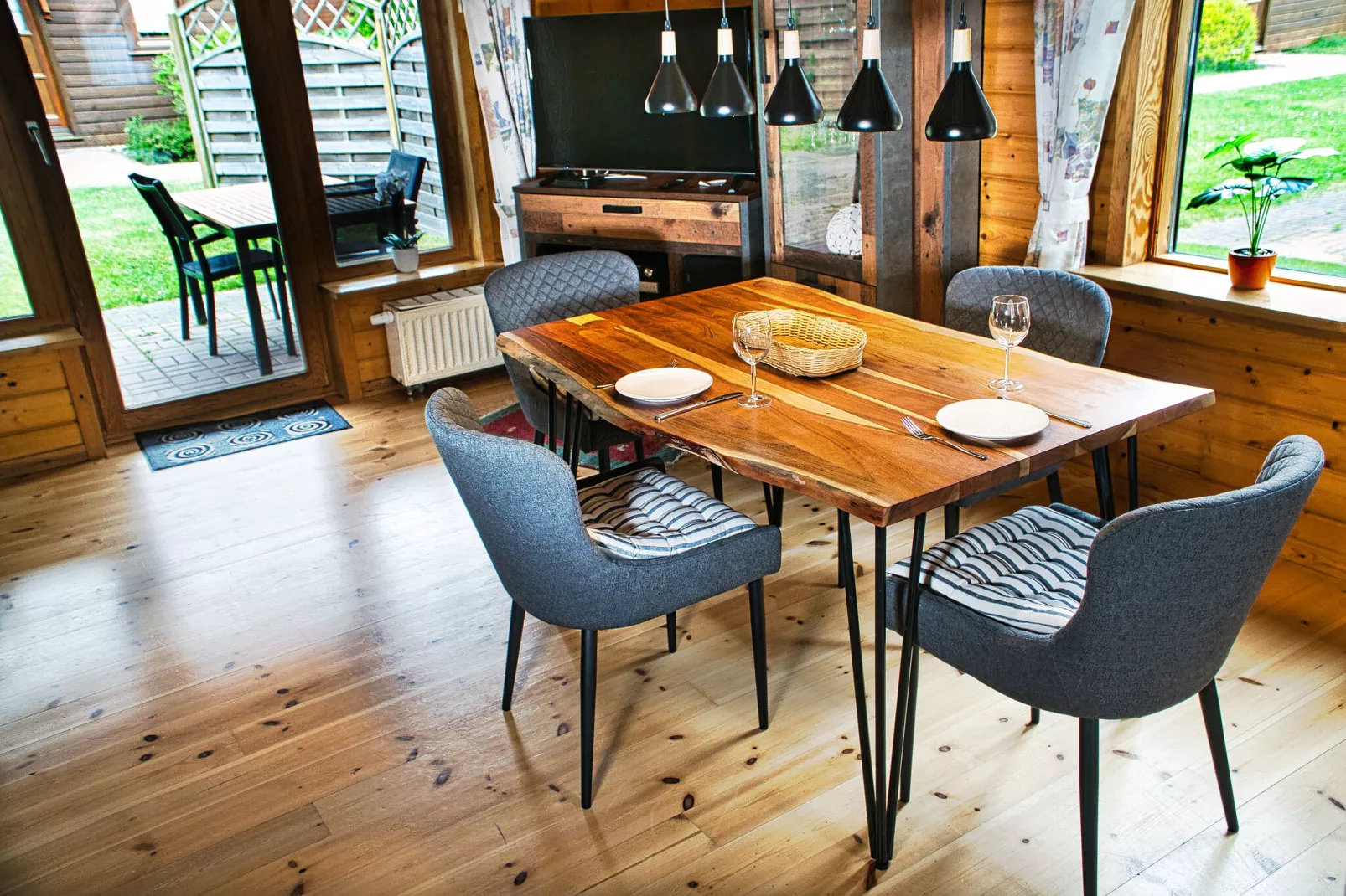 Ferienhaus in Hasselfelde - Haus 22 Blauvogel-Eetkamer