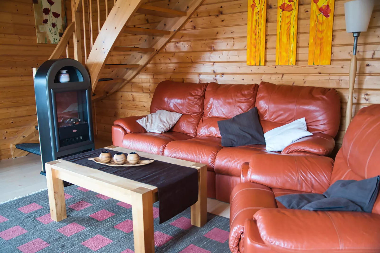 Ferienhaus in Hasselfelde - Haus 47 Blauvogel-Woonkamer