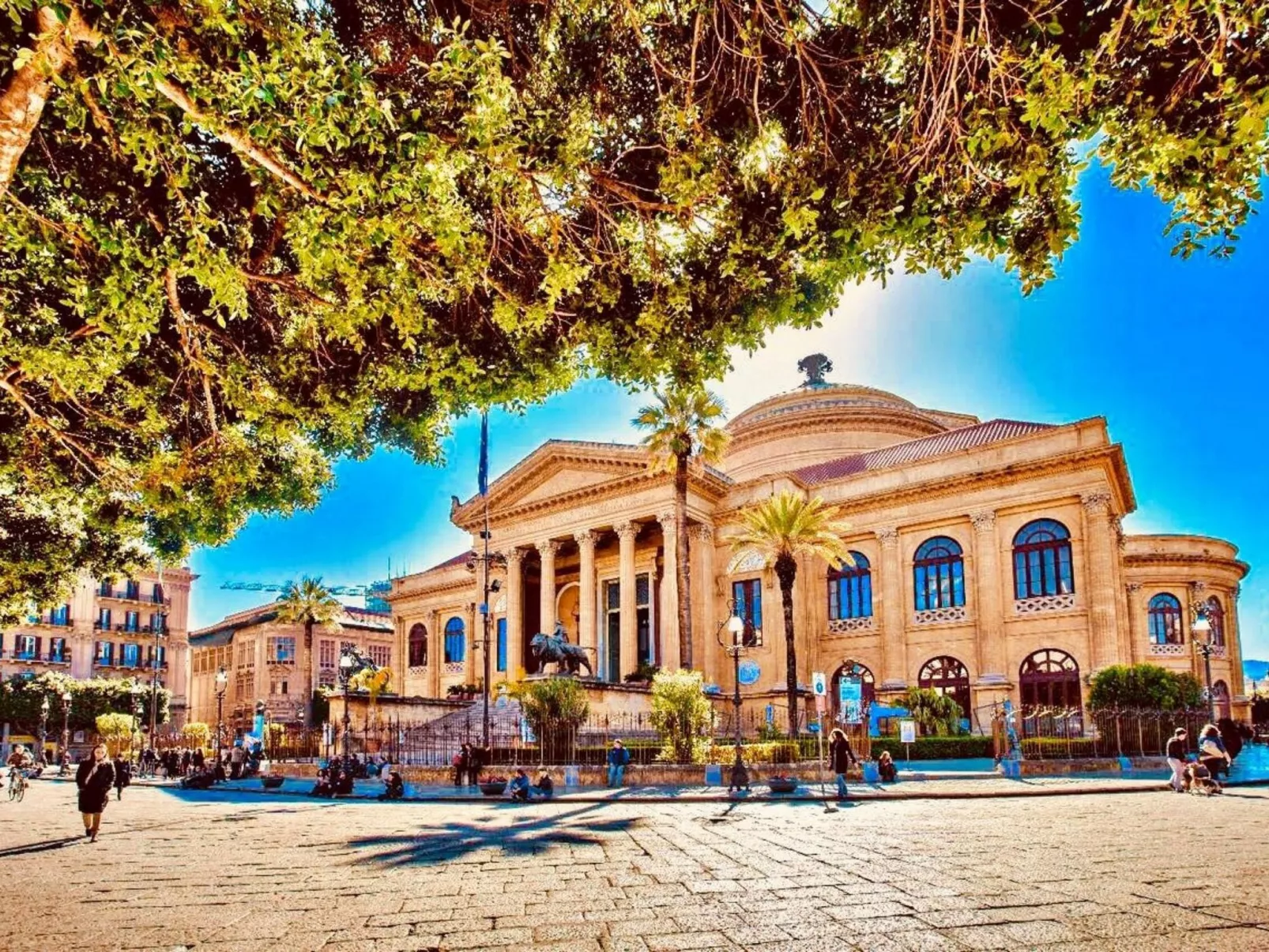 Wohnung "La Terrazza di Massimo-Buiten