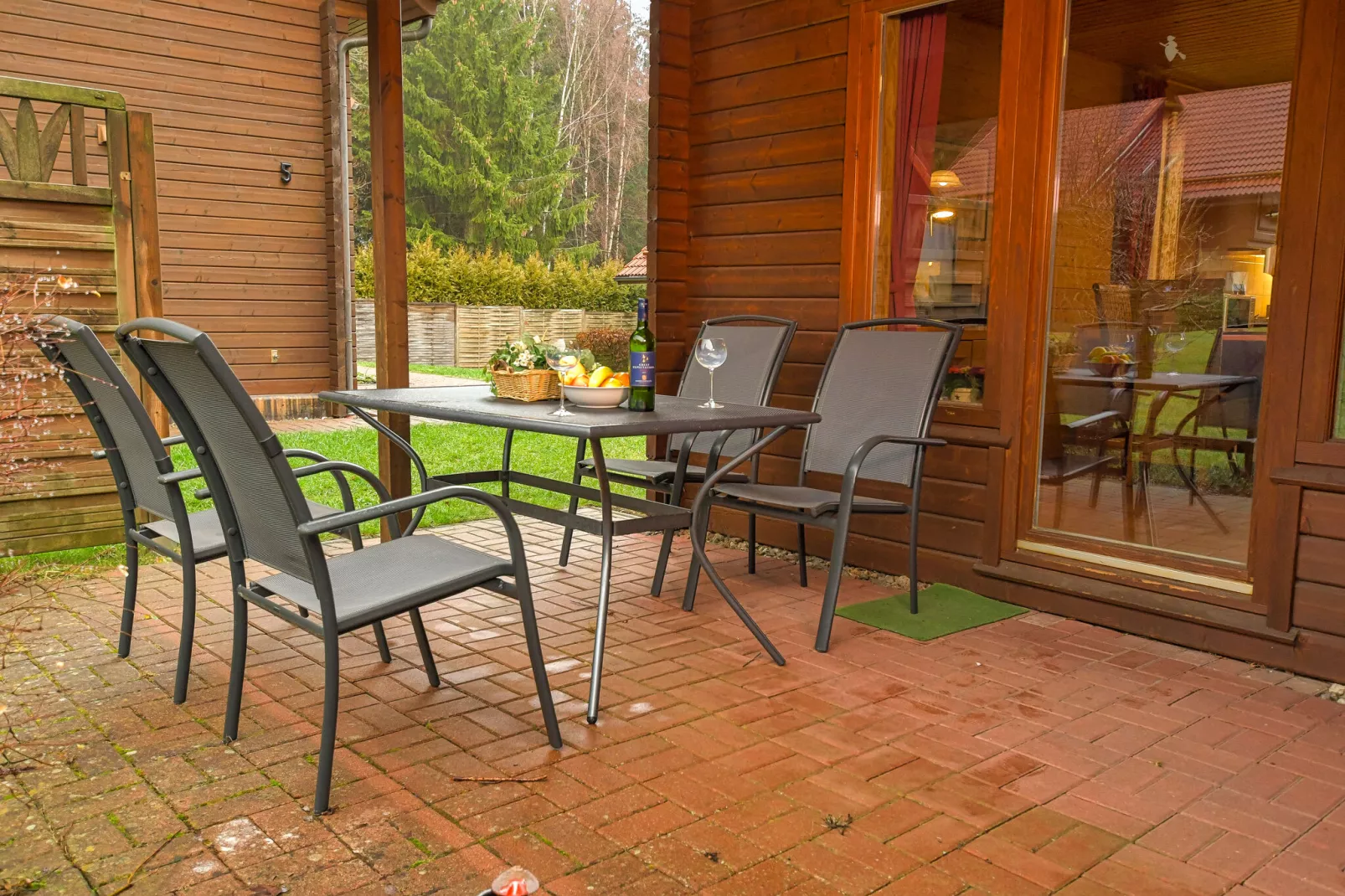 Ferienhaus in Hasselfelde - Haus 4 Blauvogel-Terrasbalkon