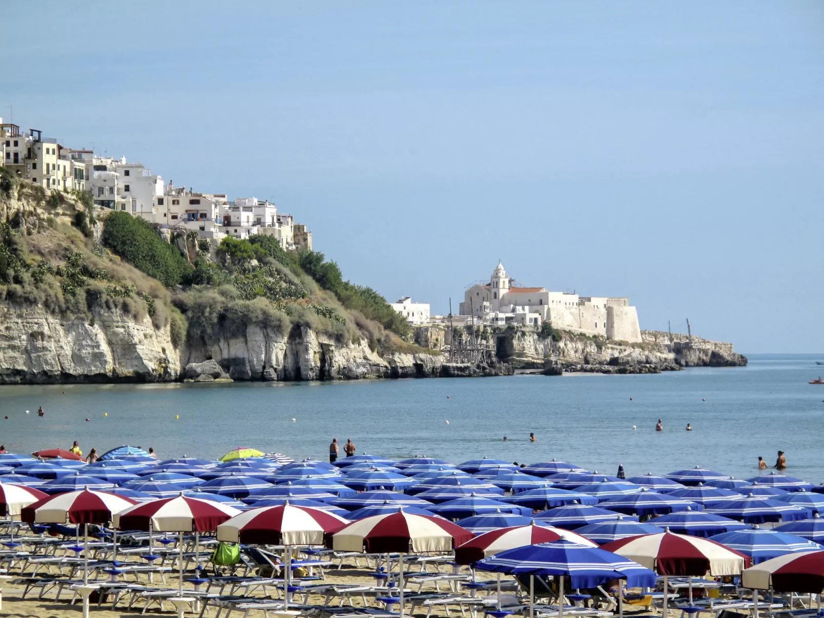 Gemütliche Wohnung in Vieste mit Grill-Omgeving