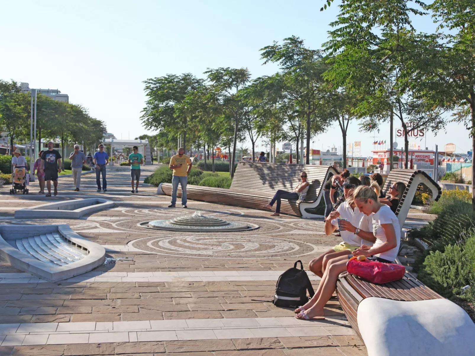 Wohnung in Strandnähe-Omgeving