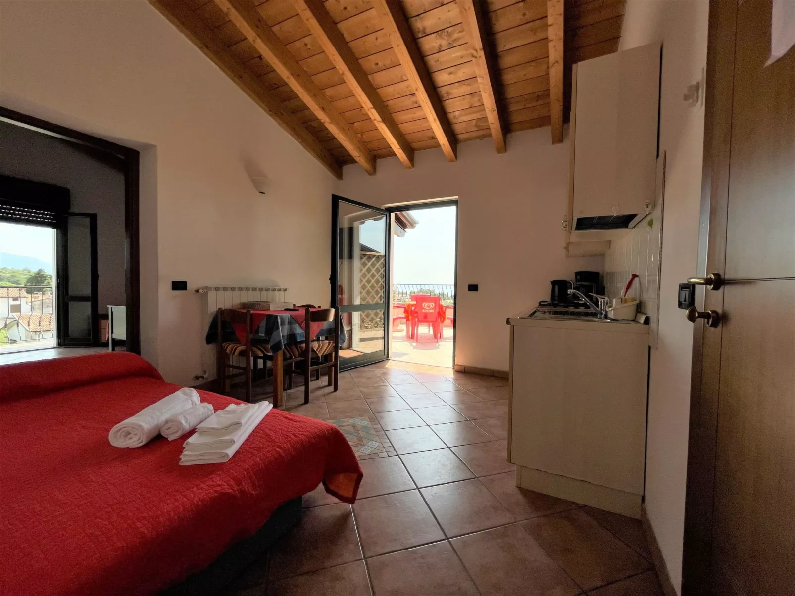 Wohnung in Solarolo mit privatem Parkplatz-Binnen