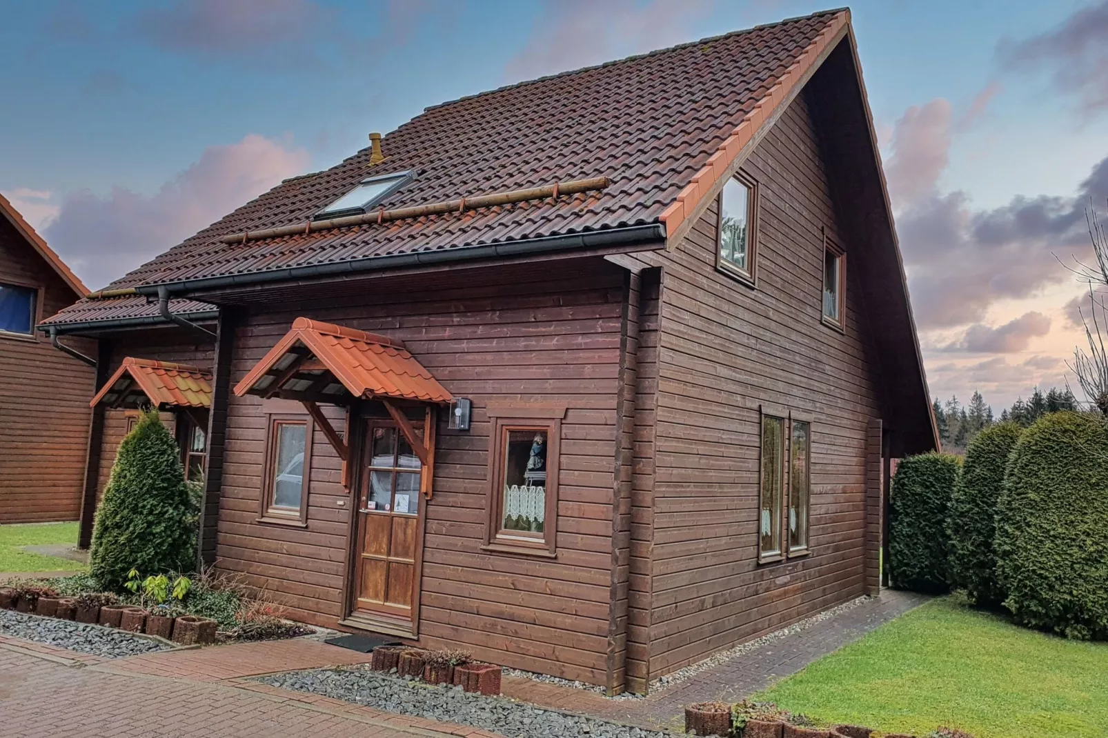 Ferienhaus in Hasselfelde - Haus 46 Blauvogel-Buitenkant zomer