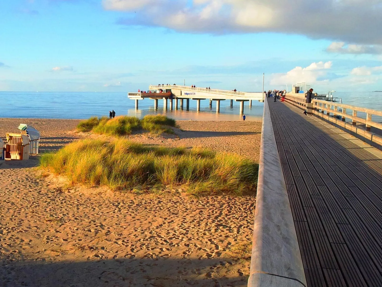 Strandurlaub im Ferienappartement mit Garten-Buiten