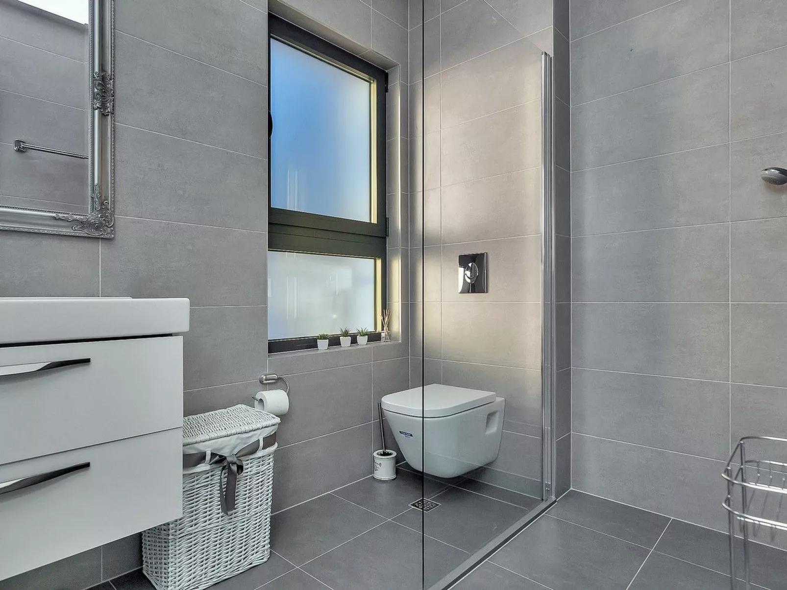 In Makarska mit Schöner Terrasse-Binnen